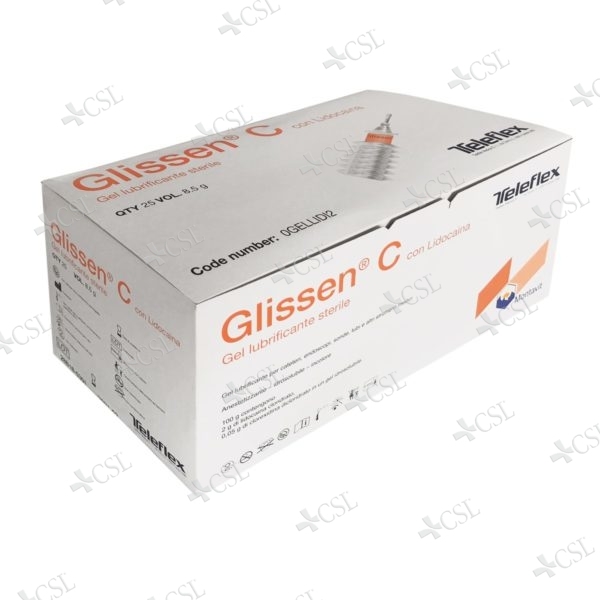Glissen gel lubrificante cateterismo g. 8,5 con Lidocaina