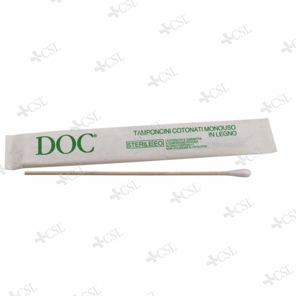 Tampone ovattato sterile