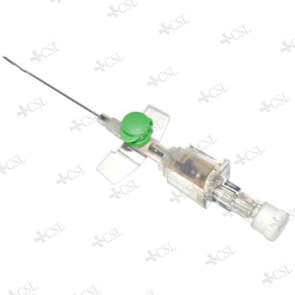Ago cannula 2 vie con sistema di sicurezza Deltamed