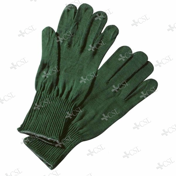 Guanto in filo verde