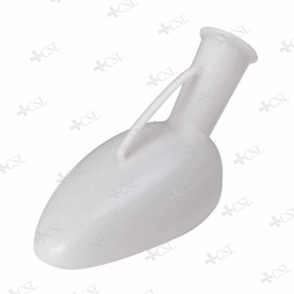 Pappagallo in plastica bianca