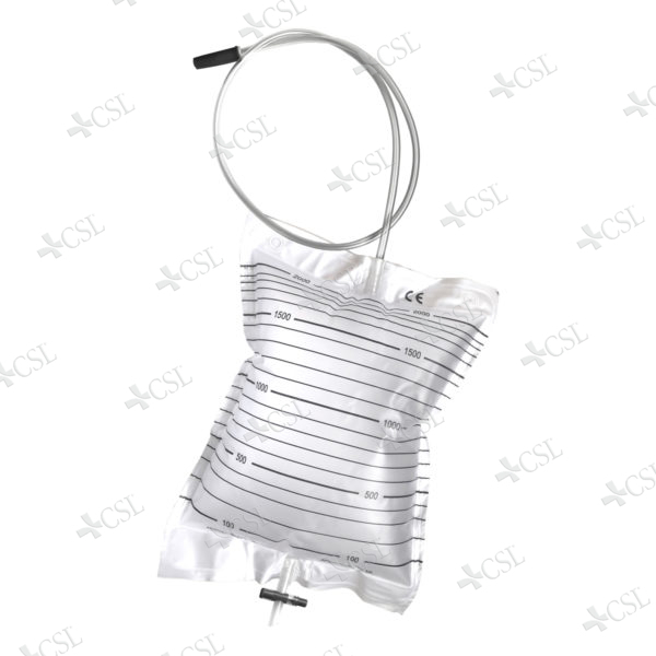 Sacca urina sterile tubo 90 scarico a T