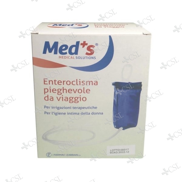 Enteroclisma pieghevole