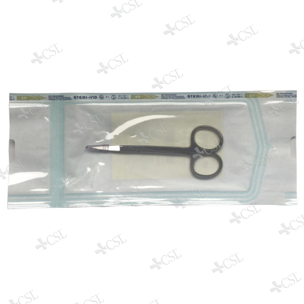 Forbice curva appuntita cm 12 monouso