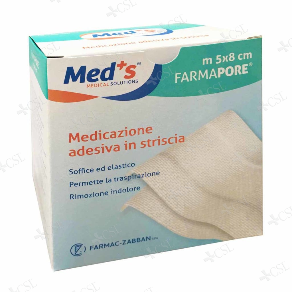 Cerotto con compressa a rotolo m 5 x 8 cm - CSLmedical