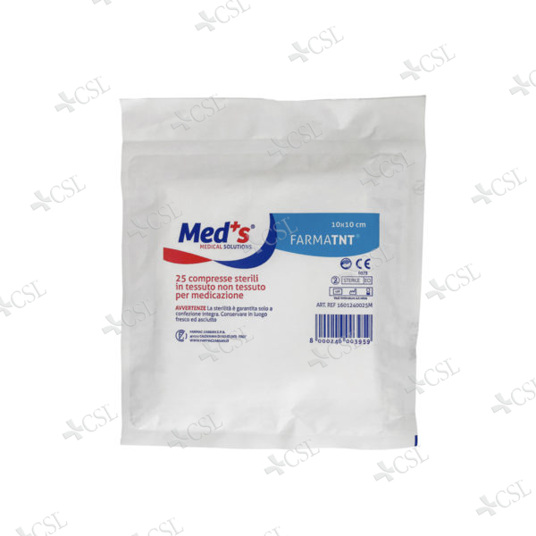 Compressa TNT sterile 10 x 10 x 25