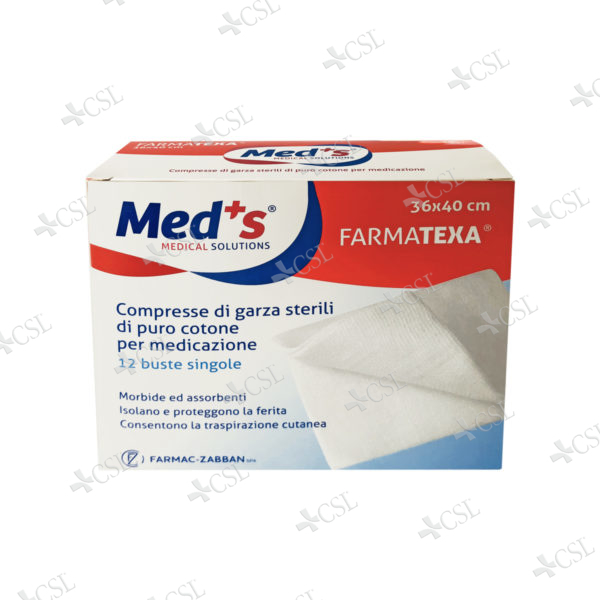 Compressa garza sterile 36 x 40 x 12