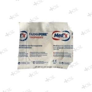 Medicazione trasparente con tampone