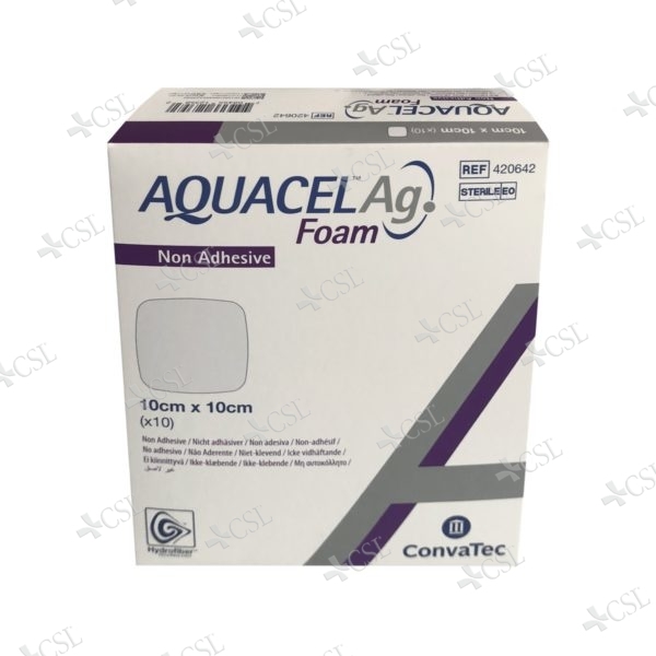 Aquacel Ag Foam non adesiva