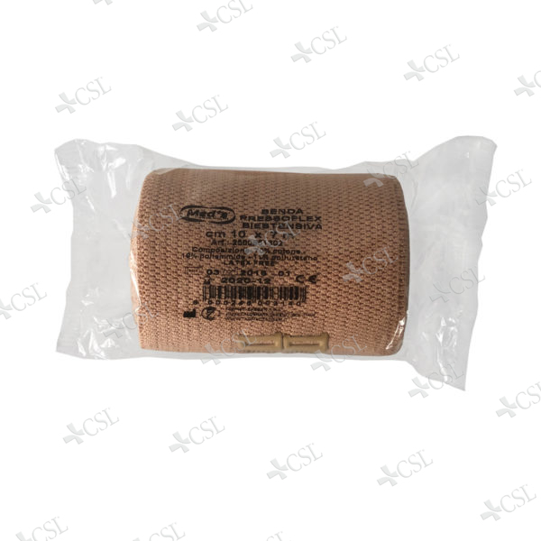 Benda compressiva biestensibile