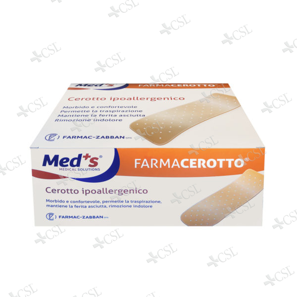 Cerotti strips mm 19 x 72 mm.  Astuccio da 1000 pezzi.