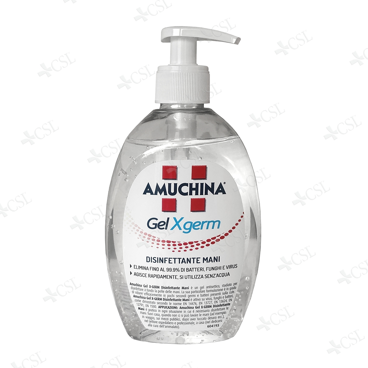 Amuchina Gel Xgerm antisettico mani - 500 ml - CSLmedical