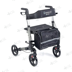 Rollator pieghevole alluminio