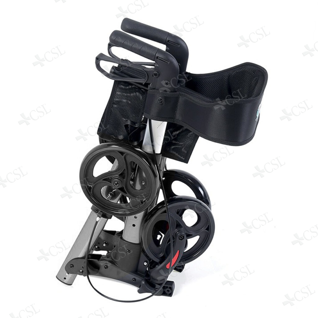 Rollator pieghevole alluminio - immagine 2
