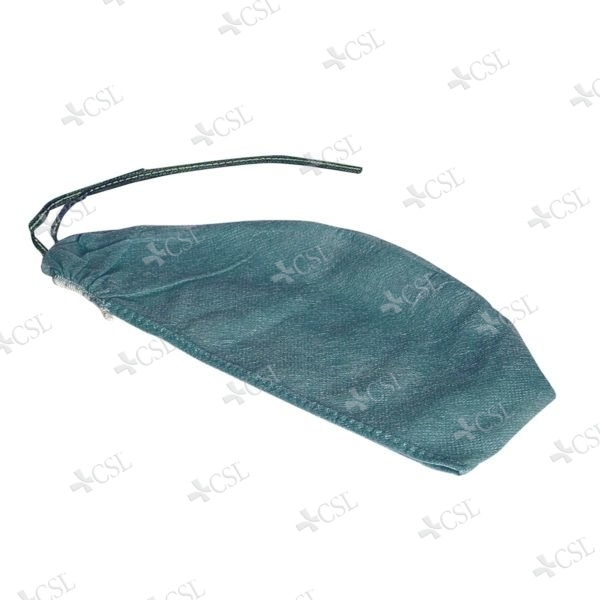 Cappellino verde per chirurgia in TNT