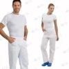 Pantalone unisex bianco - immagine 2