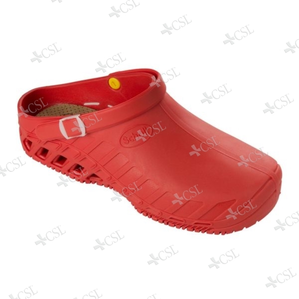 Zoccolo Scholl Clog Evo rosso