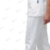 Pantalone donna con fascia laterale elastica - immagine 2