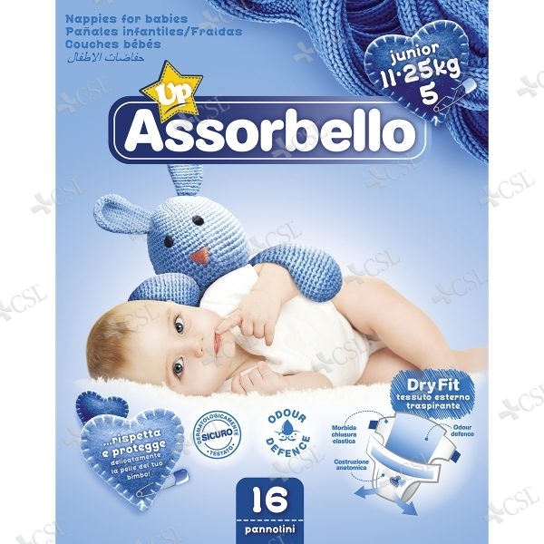 Assorbello Up Dry Fit  Junior 11 - 25 Kg