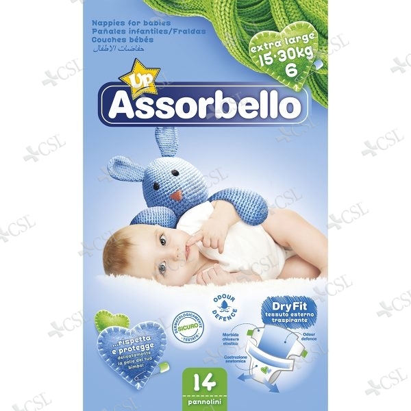 Assorbello Up Dry Fit  Junior 15 - 30 Kg