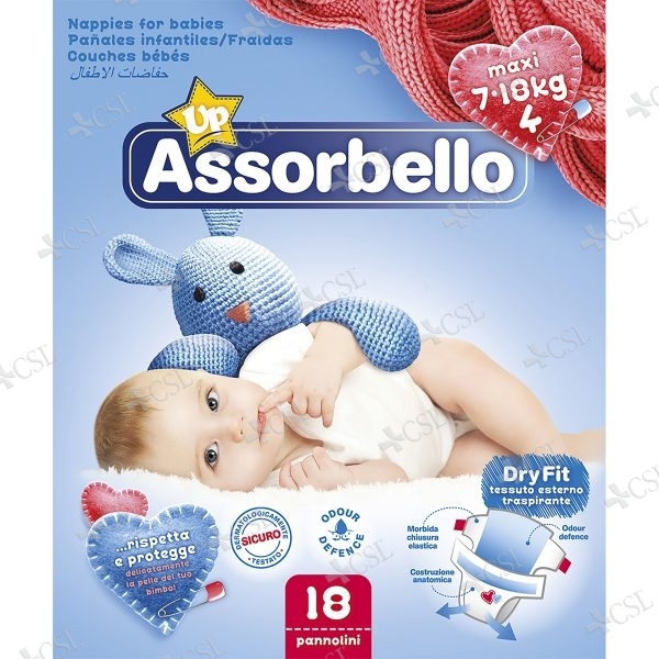 Assorbello Up Dry Fit  Maxi 7 - 18 kg