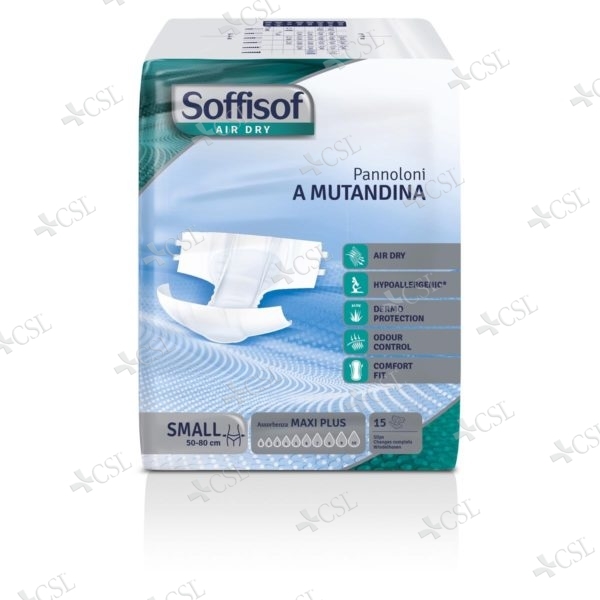 Soffisof Air Dry assorbenza Maxi Plus misura Small