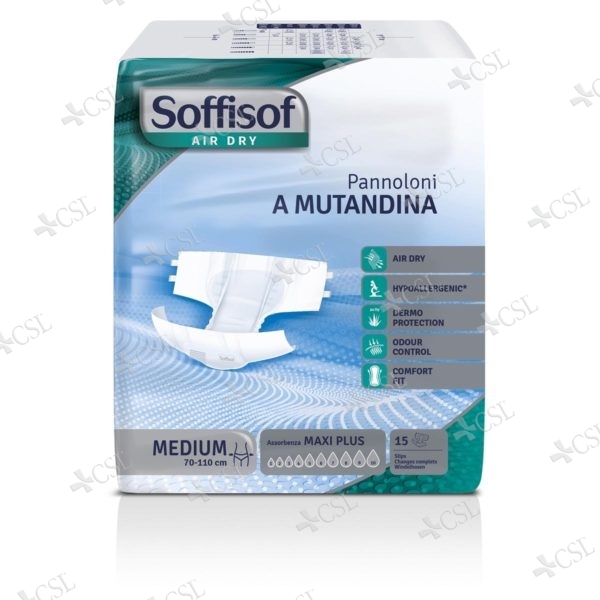 Soffisof Air Dry assorbenza Maxi Plus misura Medium