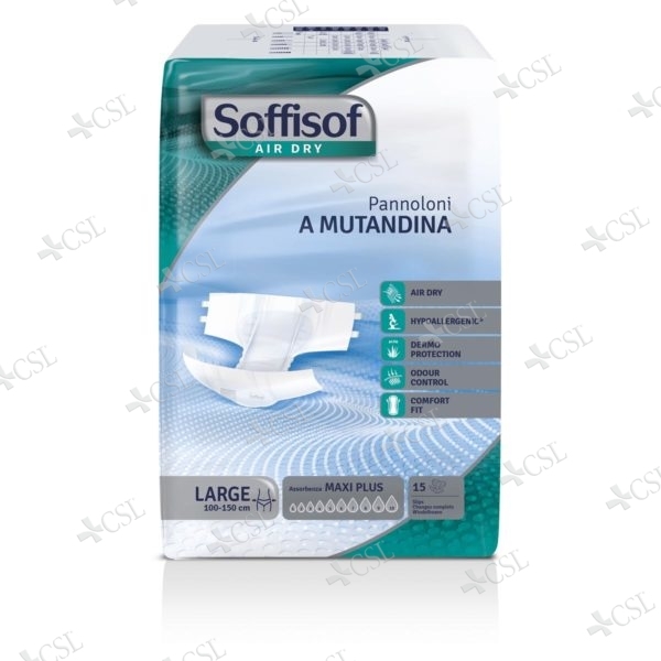 Soffisof Air Dry assorbenza Maxi Plus misura Large