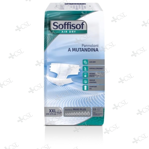 Soffisof Air Dry assorbenza Maxi Plus misura XXL