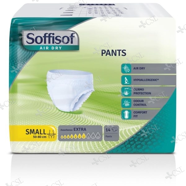 Soffisof Pants assorbenza Extra misura Small (pull up)