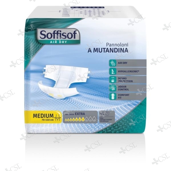 Soffisof Air Dry assorbenza Extra misura Medium