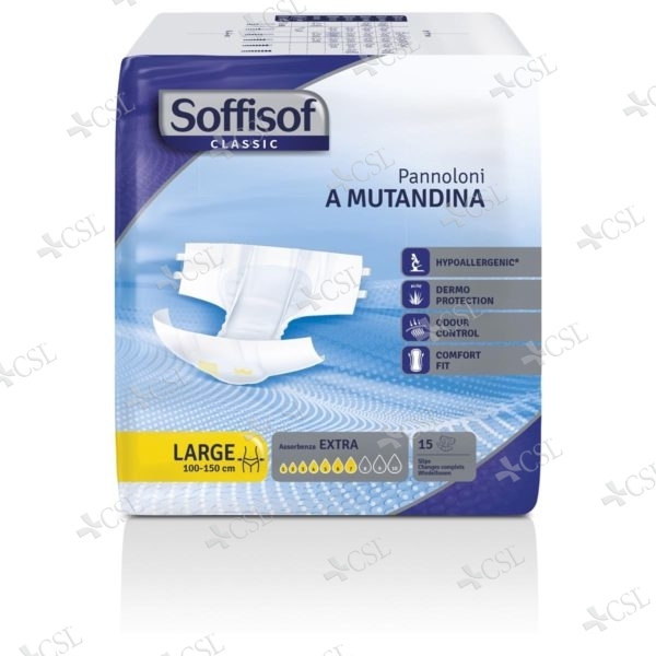 Soffisof Classic assorbenza Extra misura Large