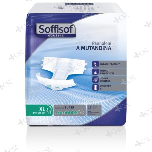 Soffisof Classic asssorbenza Super misura XL