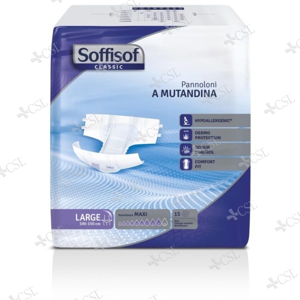 Soffisof Classic assorbenza Maxi misura Large