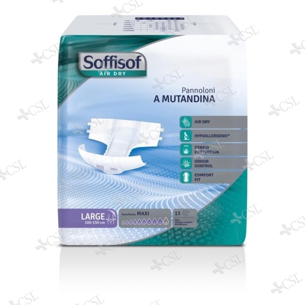 Soffisof Air Dry assorbenza Maxi misura Large