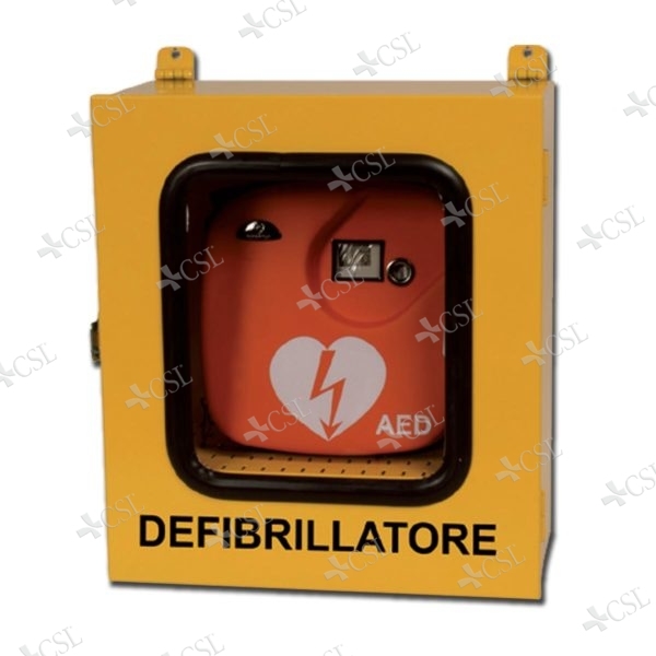 Armadio defibrillatore per esterni