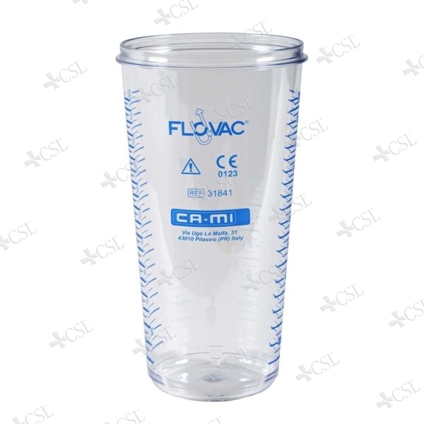 Vaso per sacca monouso Flovac 3L