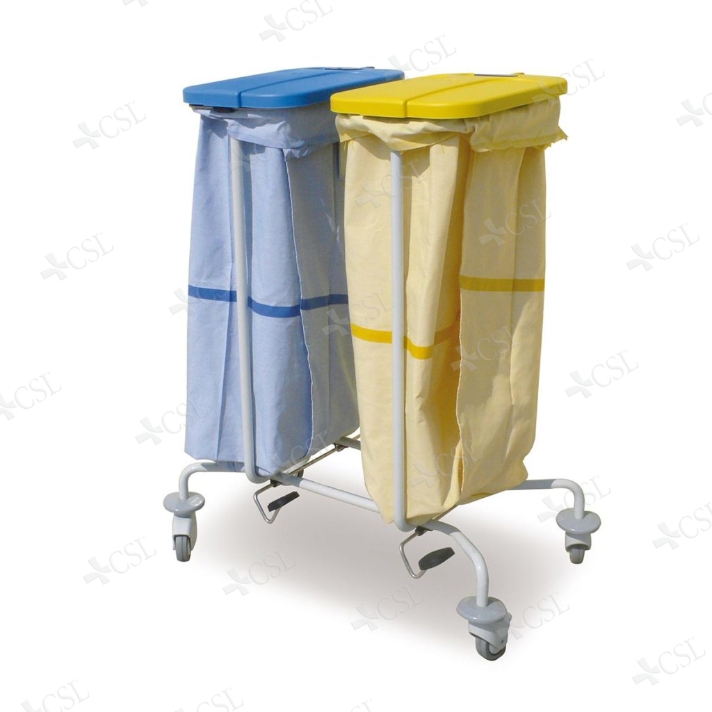 Carrello biancheria 2 sacchi - CSLmedical