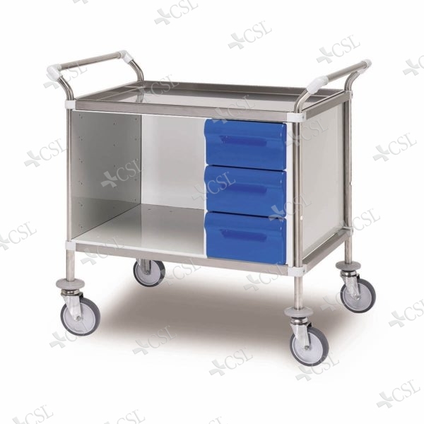 Carrello di servizio con cassetti