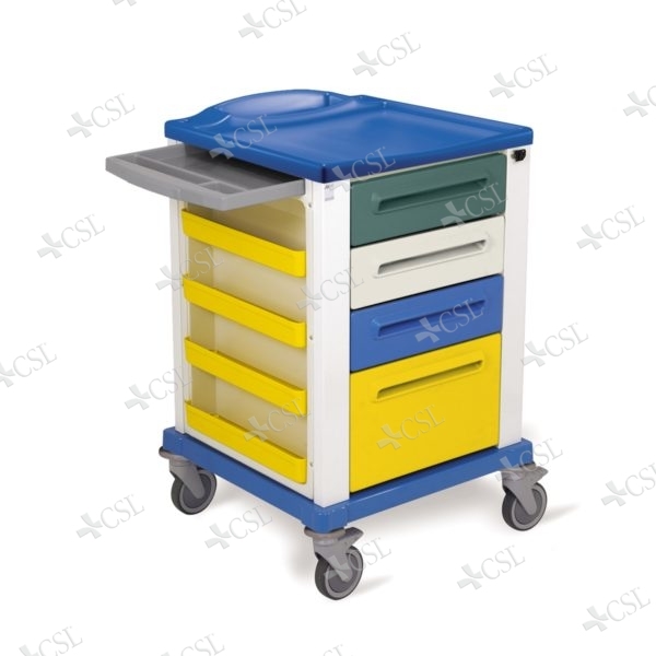 Carrello multifunzione small 4 cassetti