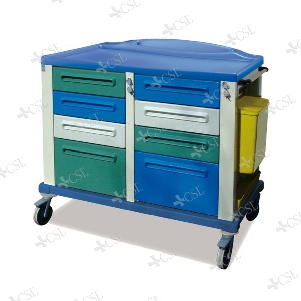 Carrello multifunzione large 8 cassetti