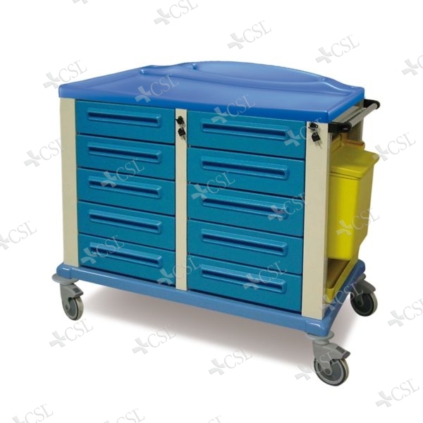 Carrello multifunzione large 5+5 cassetti