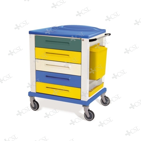 Carrello multifunzione standard 5 cassetti