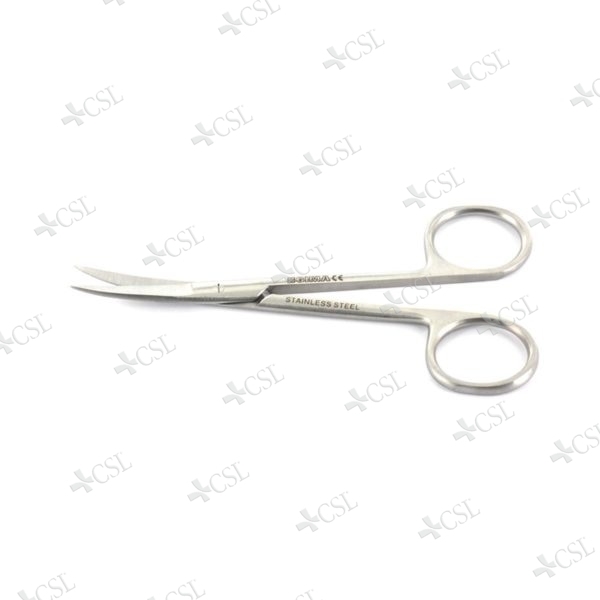 Forbici delicate curve appuntite cm 11,5