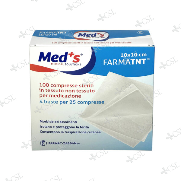 Compressa TNT  sterile cm 10 x 10 cm x 100