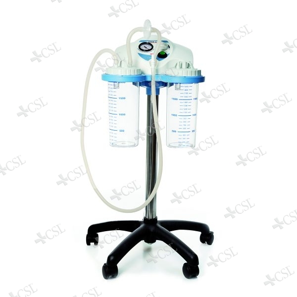 Aspiratore ASKIR C30 con 2 vasi autoclavabili da 2 L