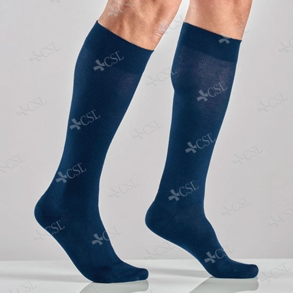 Gambaletto compressione Media colore Blu scuro