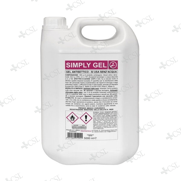 Simply Gel 5 L - tanica