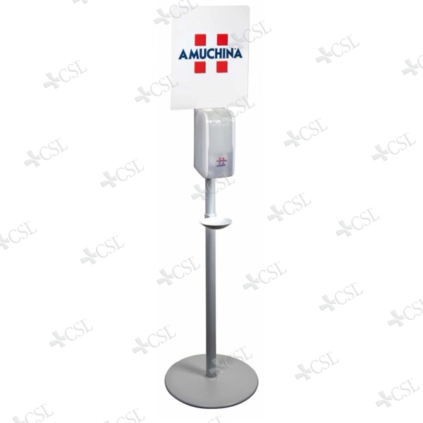 Dispenser elettronico Amuchina Xgerm completo di piantana