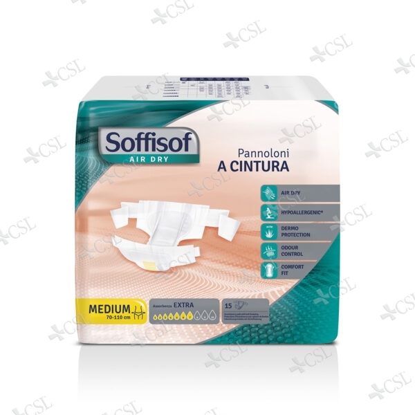 Soffisof Air Dry Extra misura Medium - Pannolone a Cintura